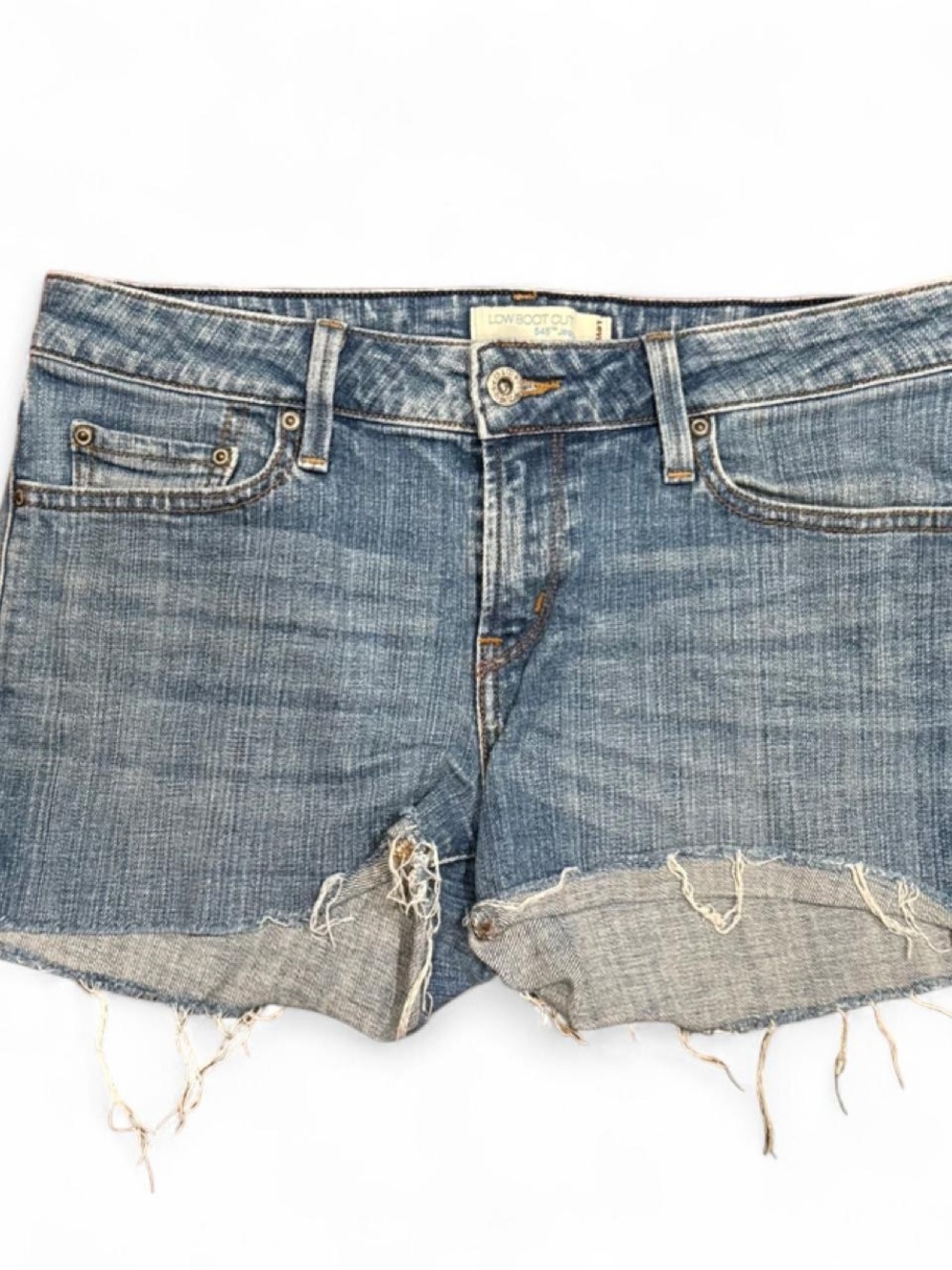 Y2K Levi's Western Flap Low Rise Booty Shorts - Picture 2 of 4
